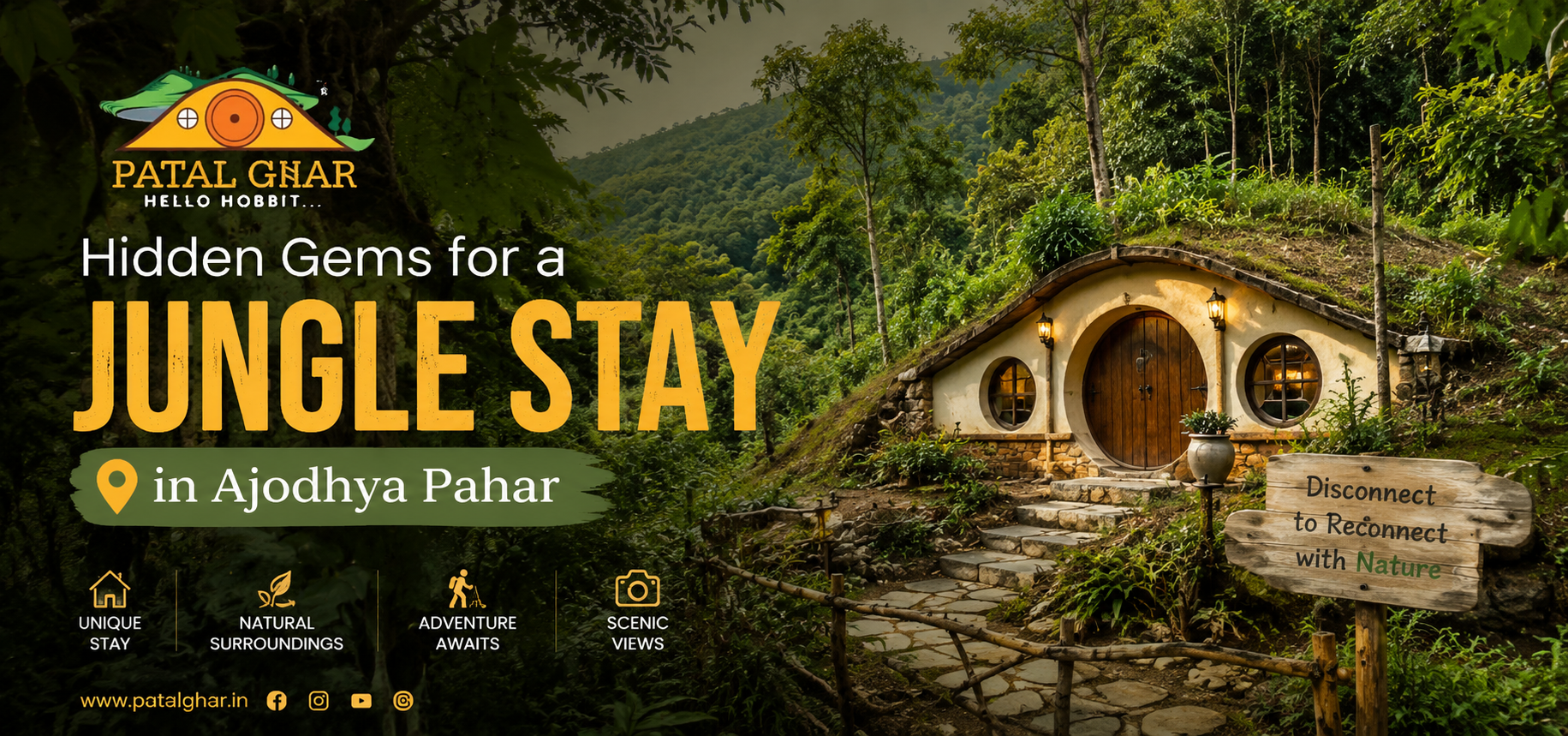 Jungle Stay in Ajodhya Pahar