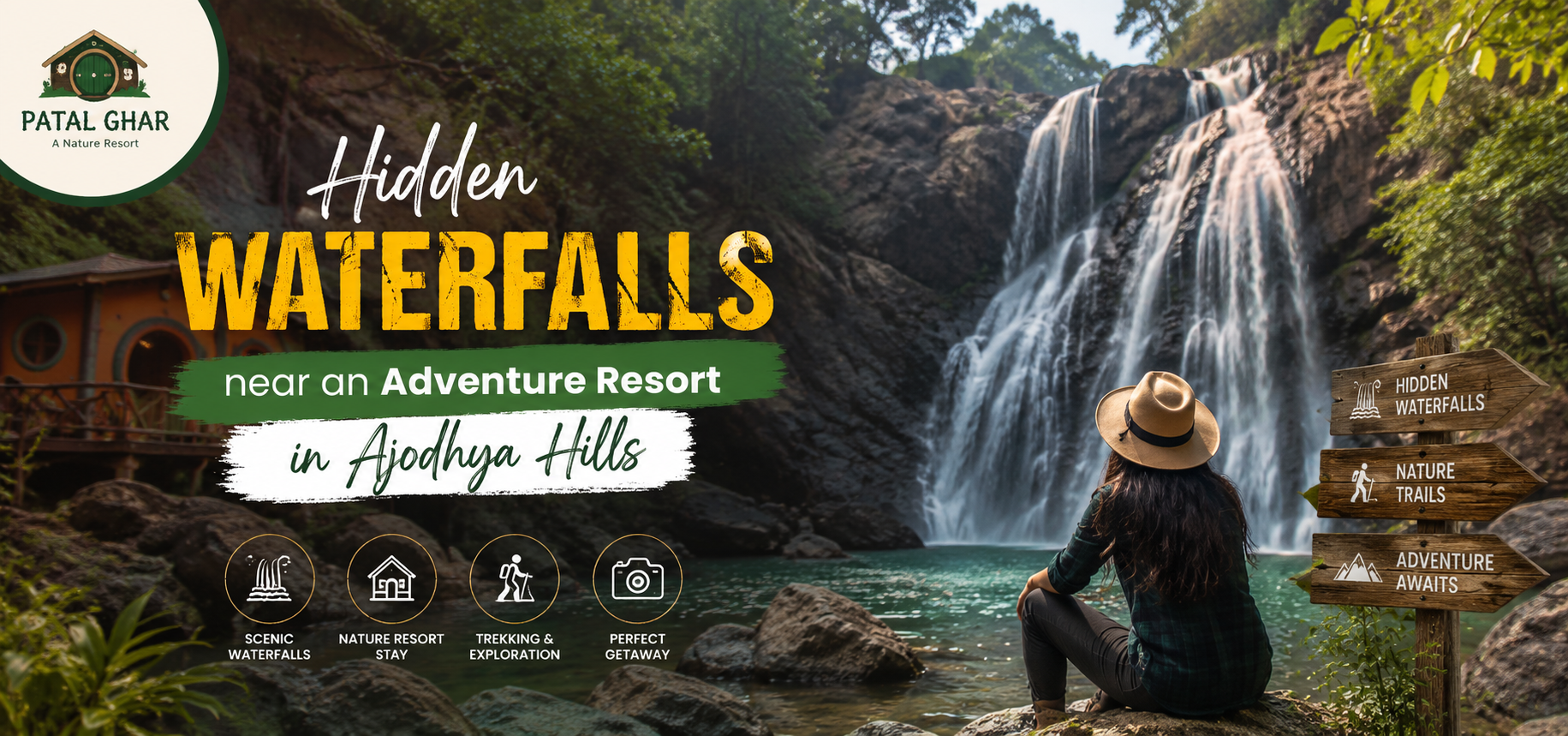 Adventure Resort in Ajodhya Hills
