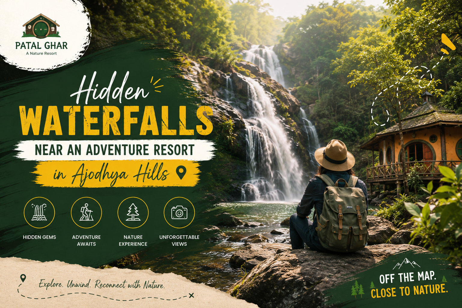 Adventure Resort in Ajodhya Hills