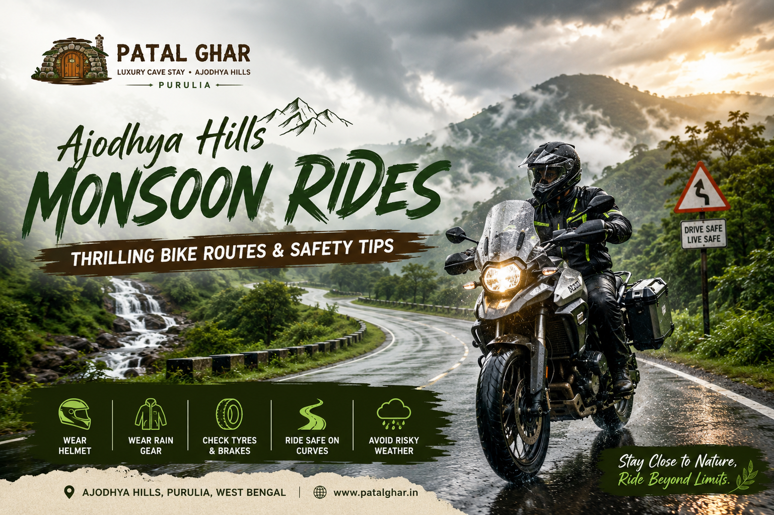 Adventure Resort in Ajodhya Hills