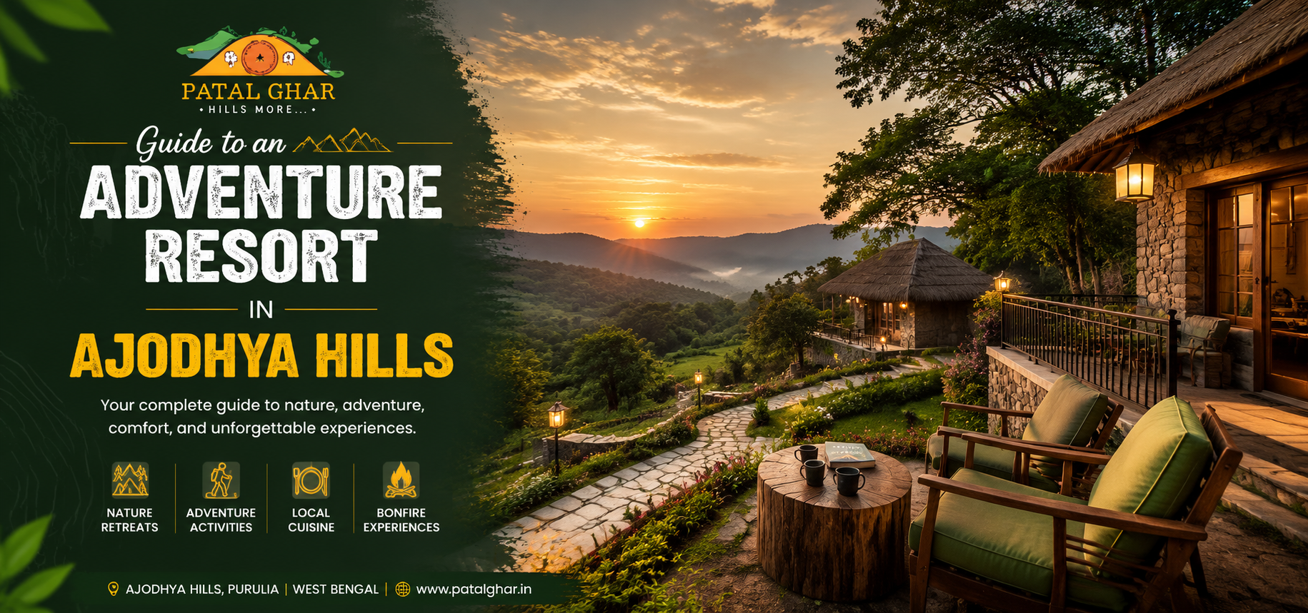 Adventure Resort in Ajodhya Hills